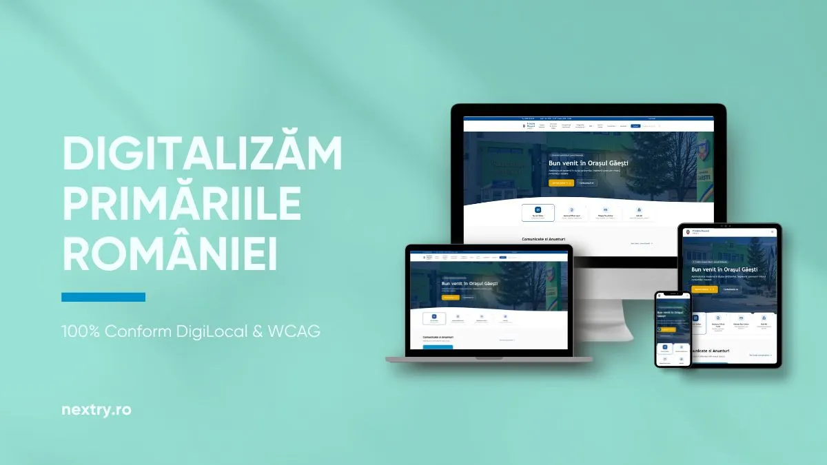 Website pentru Primării conform Legislației în Vigoare: Ghid Complet 2026