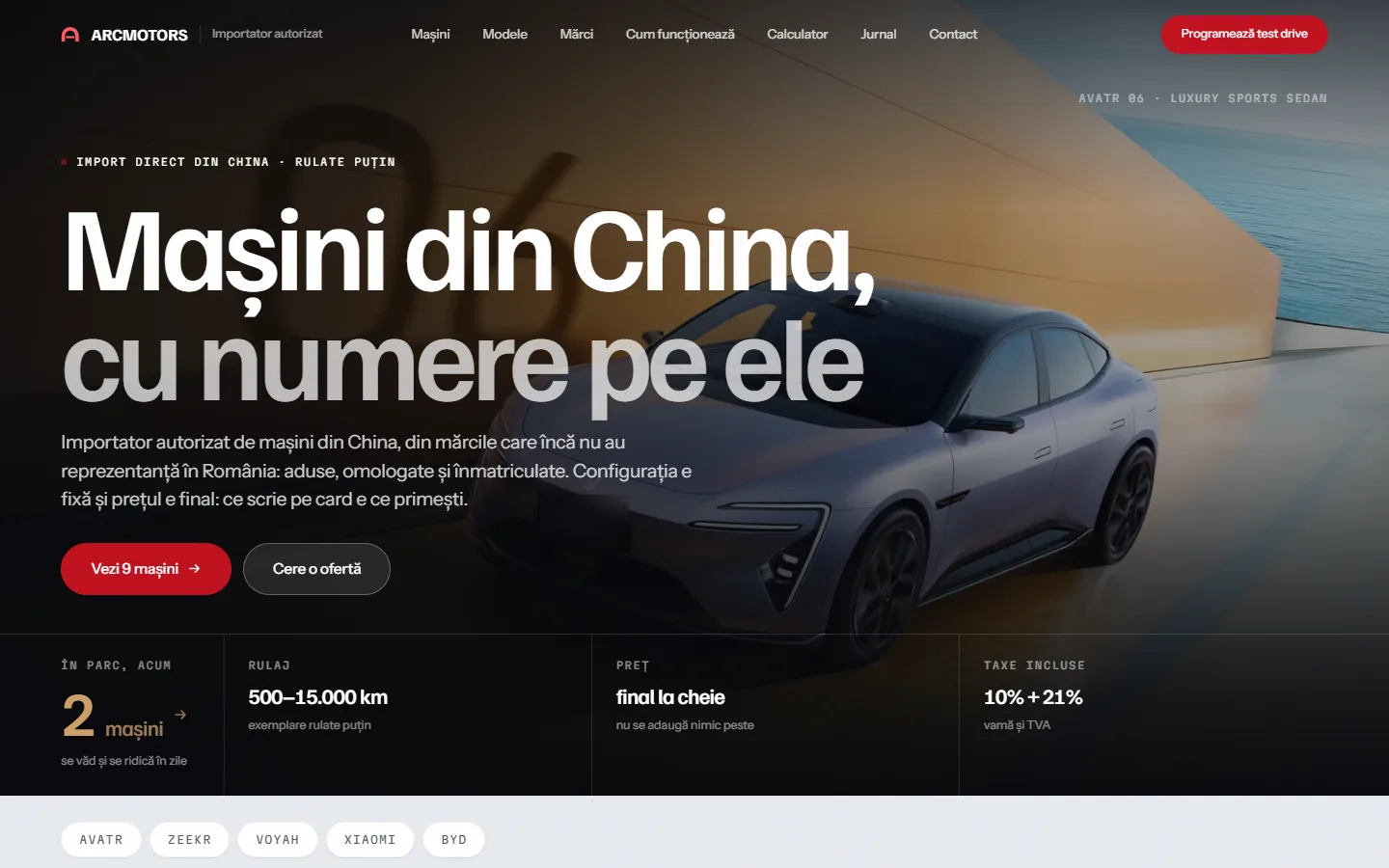 ArcMotors — Business