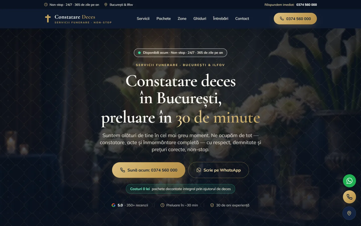 Constatare Deces — Business