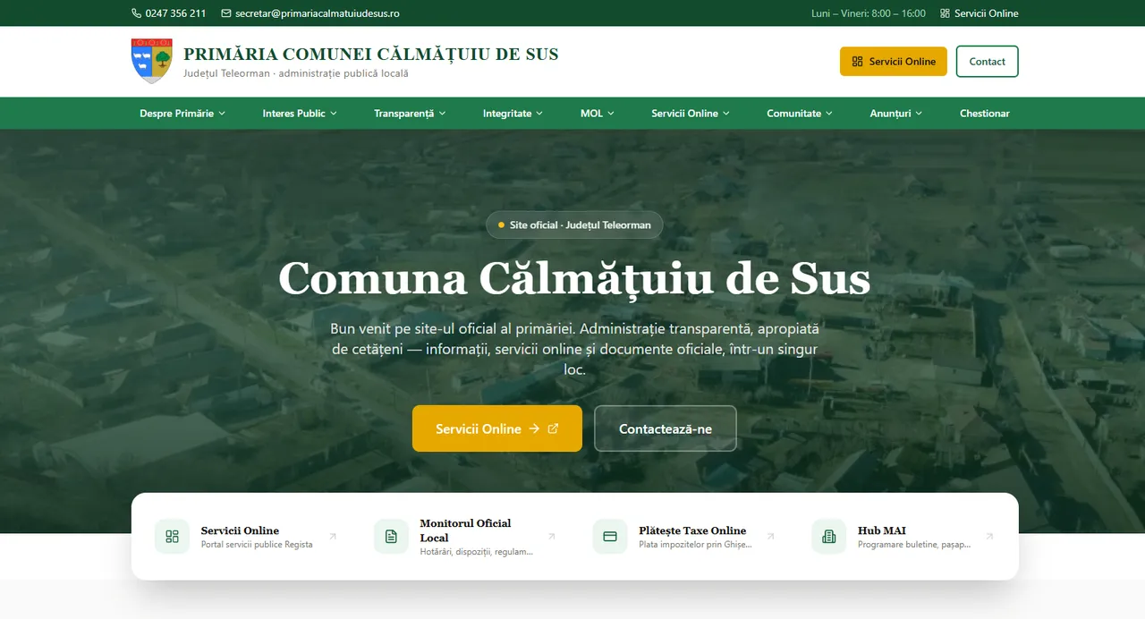 Primăria Călmățuiu de Sus