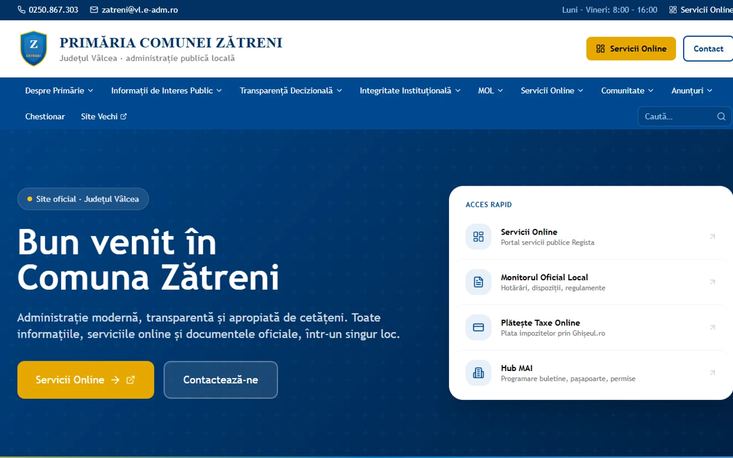 Primăria Zătreni